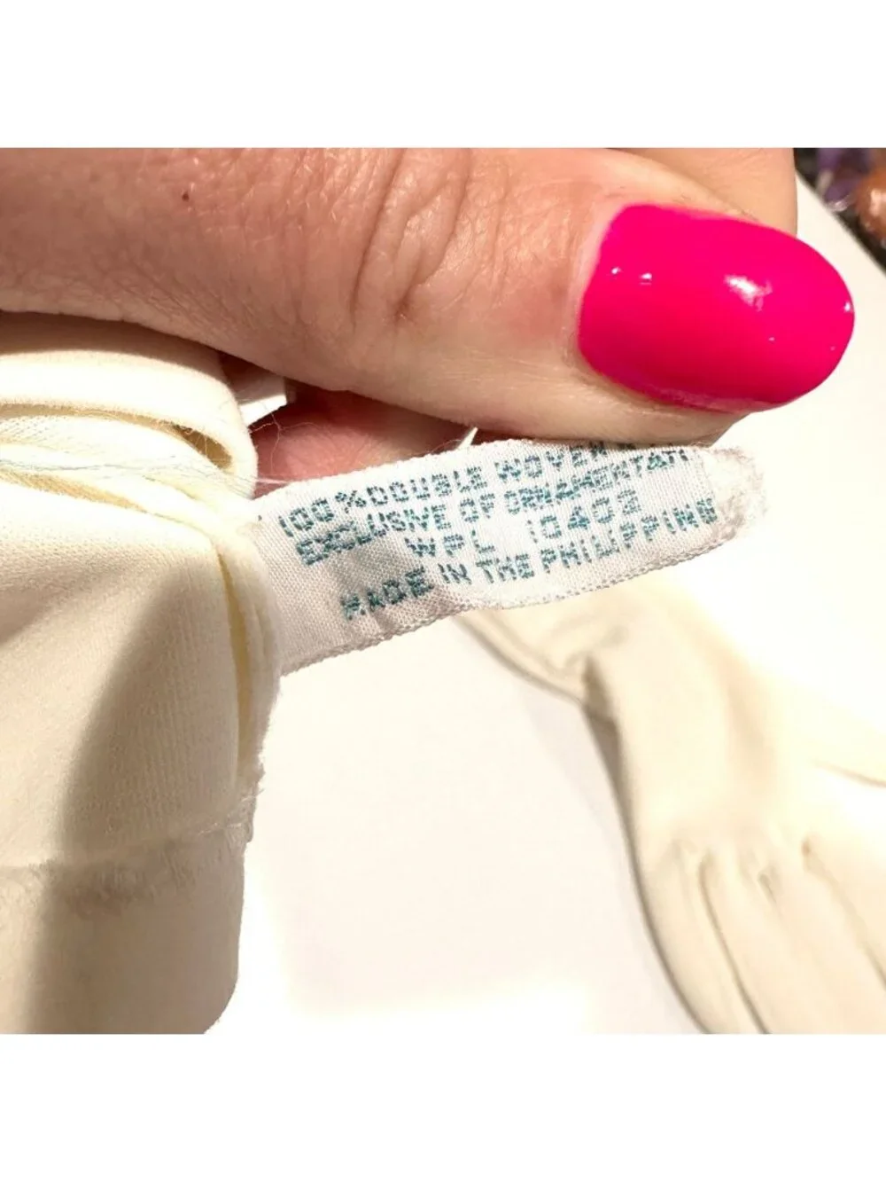Vintage Off White Cream Button Up Formal Opera Gloves